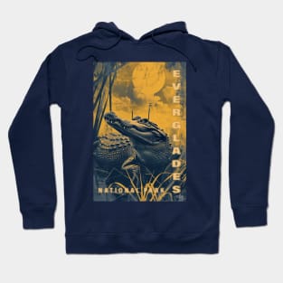 Everglades National Park Vintage Travel  Poster Hoodie